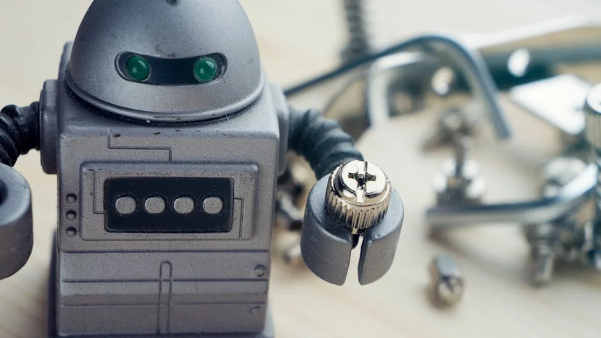 An Unusual Guide, a Robot Guides Tourists at the Italian Museum