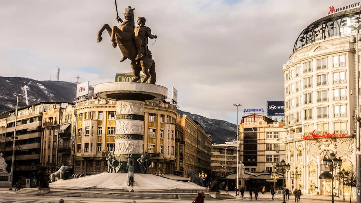 Weather today in North Macedonia